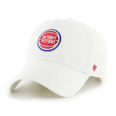Detroit Pistons '47 Clean Up Adjustable Hat White - 47 brand