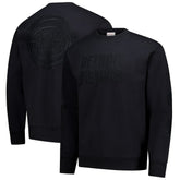 Detroit Pistons Phantom Fleece Sweatshirt Black - Mitchell & Ness outlet