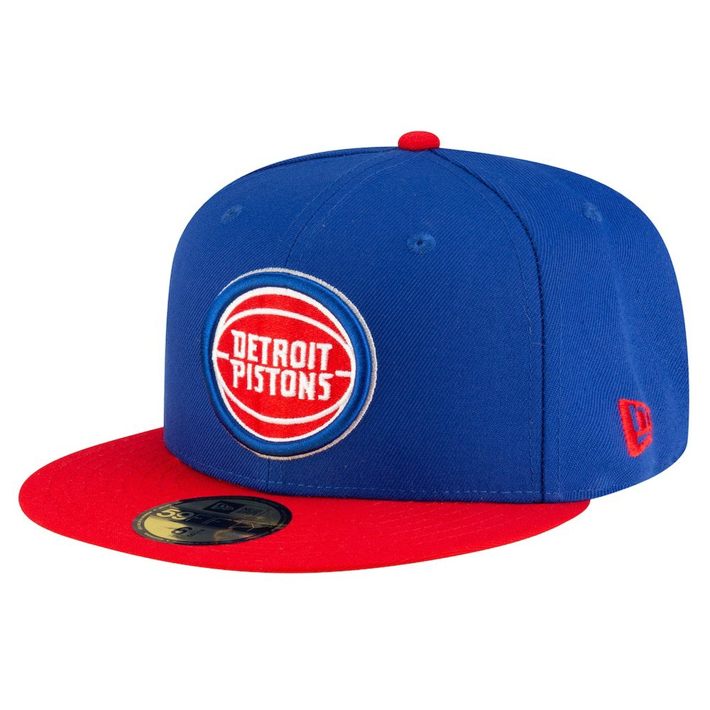 Detroit Pistons Two-Tone 59FIFTY Fitted Hat Blue - New Era outlet