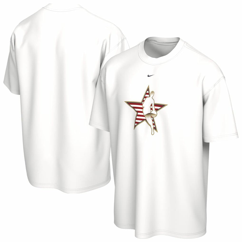 2026 NBA All-Star Game Stripe USA T-Shirt White - Nike outlet