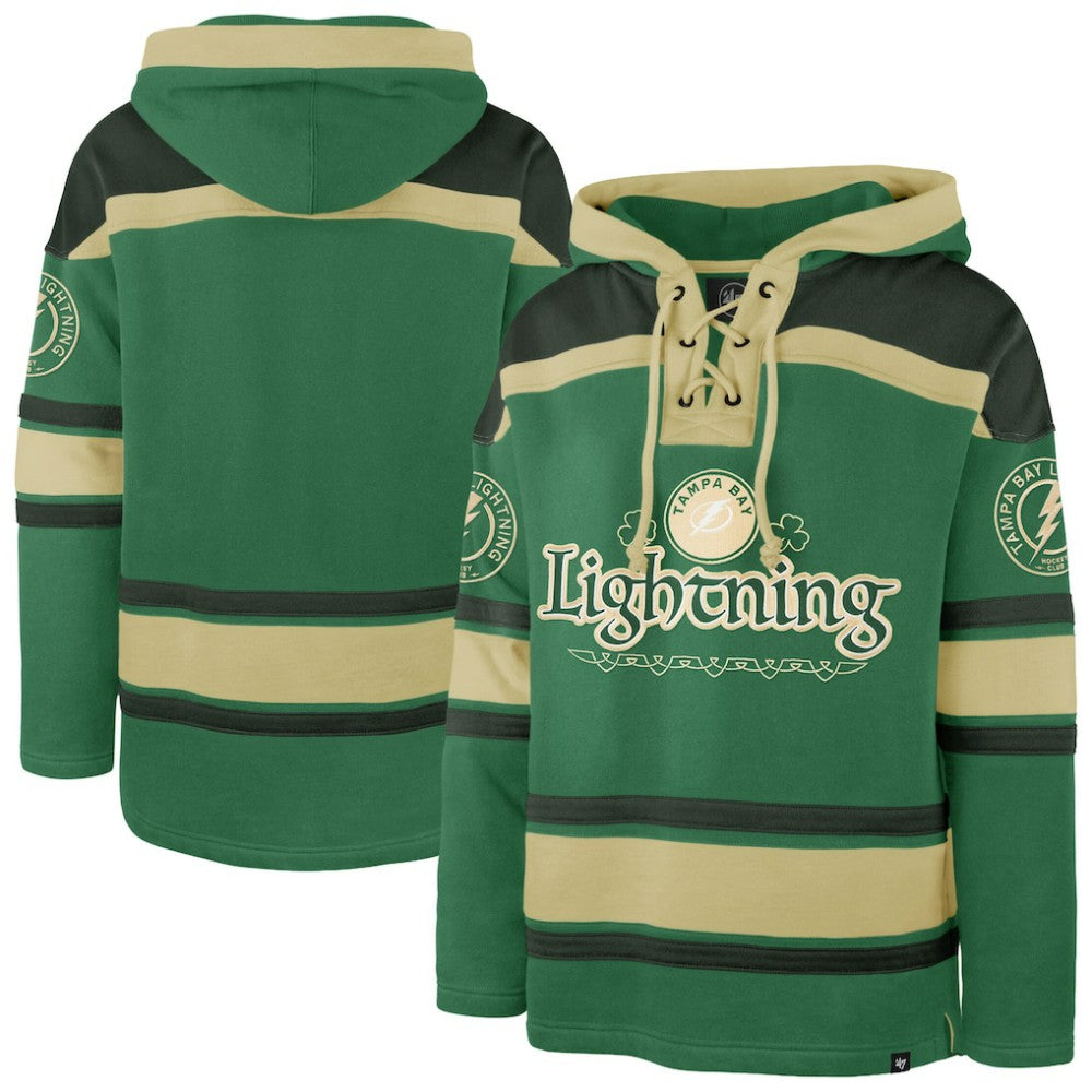 Tampa Bay Lightning '47 McLucky Superior Lacer Hoodie - Kelly Green | US 203730590