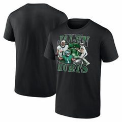 Jalen Hurts Philadelphia Eagles Notorious T-Shirt - Black T-shirts