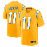 Cameron Dicker Los Angeles Chargers Alternate Game Jersey - Gold Jerseys