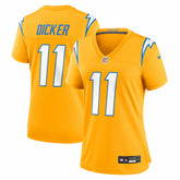 Cameron Dicker Los Angeles Chargers Women's Alternate Game Jersey - Gold Jerseys