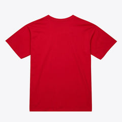 Atlanta Hawks Unisex Hardwood Classics Arch T-Shirt Red - Mitchell & Ness