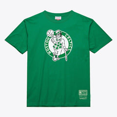 Boston Celtics Unisex Hardwood Classics Arch T-Shirt Kelly Green - Mitchell & Ness