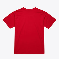 Miami Heat Unisex Hardwood Classics Arch T-Shirt Red - Mitchell & Ness