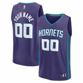 Charlotte Hornets Youth Fastbreak Custom Jersey Statement Edition Purple - Fanatics