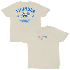 Oklahoma City Thunder Stadium Essentials Unisex Get Back Vintage T-Shirt White outlet