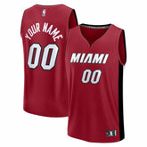 Miami Heat Fastbreak Custom Jersey Statement Edition Red - Fanatics outlet