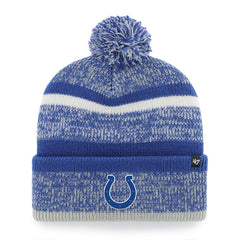 Indianapolis Colts '47 Northward Cuffed Knit Hat with Pom - Royal Hats