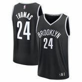 Cam Thomas Brooklyn Nets Fast Break Replica Jersey Black Icon Edition - Fanatics outlet