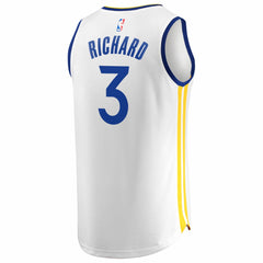 Will Richard Golden State Warriors Fast Break Replica Jersey White Association Edition - Fanatics