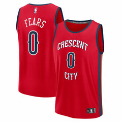 Jeremiah Fears New Orleans Pelicans Fast Break Replica Player Jersey Statement Edition Red - Fanatics outlet