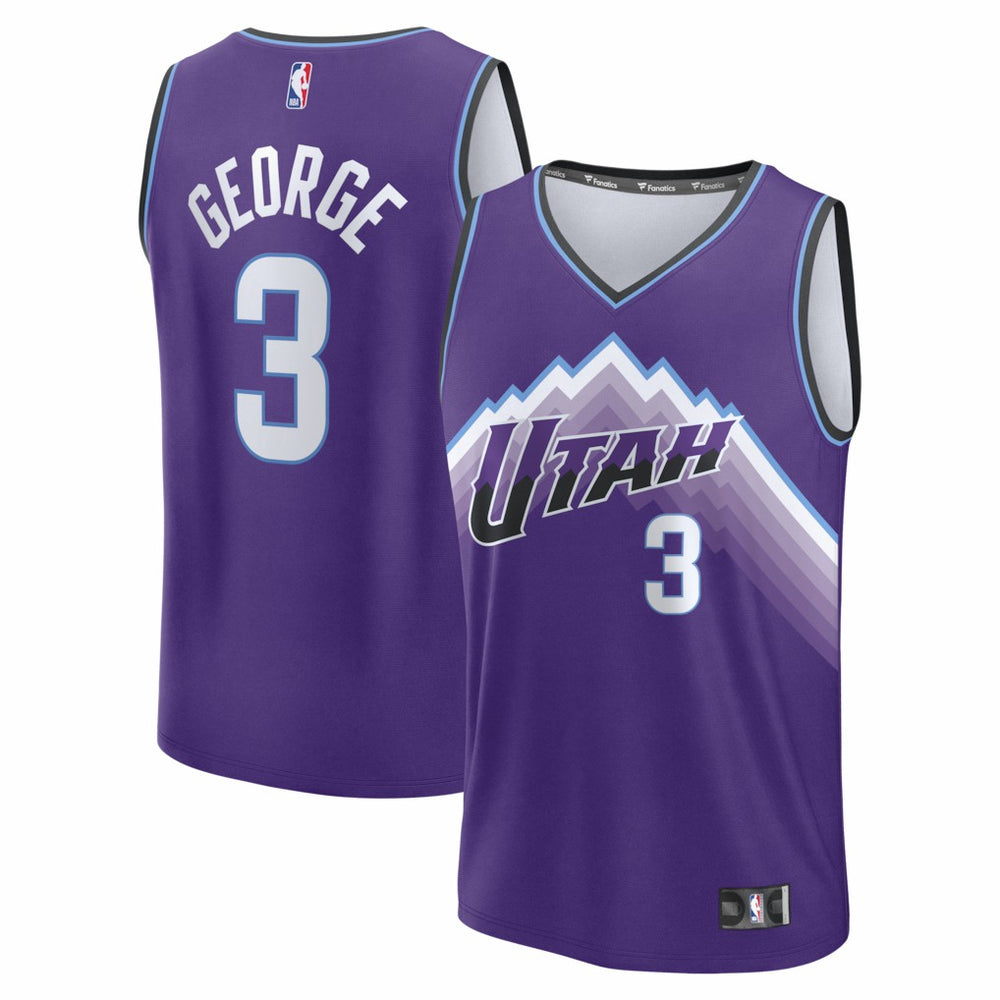 Keyonte George Utah Jazz Fast Break Replica Jersey Purple Icon Edition - Fanatics