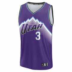 Keyonte George Utah Jazz Fast Break Replica Jersey Purple Icon Edition - Fanatics