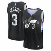 Keyonte George Utah Jazz Fast Break Replica Jersey Statement Edition Black - Fanatics outlet