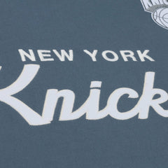 New York Knicks Thunderstorm T-Shirt Blue - Mitchell & Ness