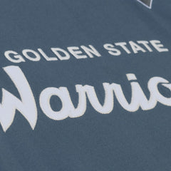 Golden State Warriors Thunderstorm T-Shirt Blue - Mitchell & Ness