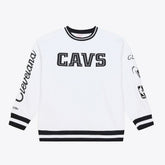 Cleveland Cavaliers Arctic Fleece Sweatshirt White - Mitchell & Ness outlet