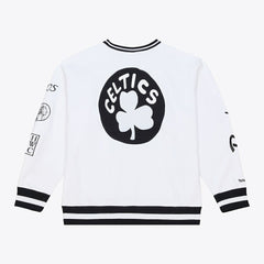Boston Celtics Arctic Fleece Sweatshirt White - Mitchell & Ness