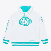 Memphis Grizzlies Artic Fleece Hoodie White - Mitchell & Ness