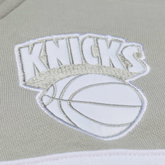 New York Knicks Thunderstorm Head Coach Quarter-Zip Jacket Blue - Mitchell & Ness