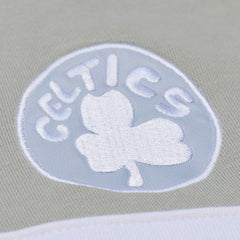Boston Celtics Thunderstorm Head Coach Quarter-Zip Jacket Blue - Mitchell & Ness