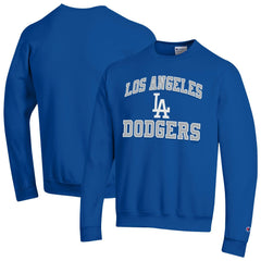 Los Angeles Dodgers Champion Heart & Soul Powerblend Sweatshirt - Royal Sweatshirts