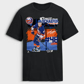 Matthew Schaefer New York Islanders Fresh Ice T-Shirt - Black | US 203755379