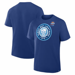 Tampa Bay Lightning 2026 NHL Stadium Series Secondary Logo T-Shirt - Blue | US 203756071