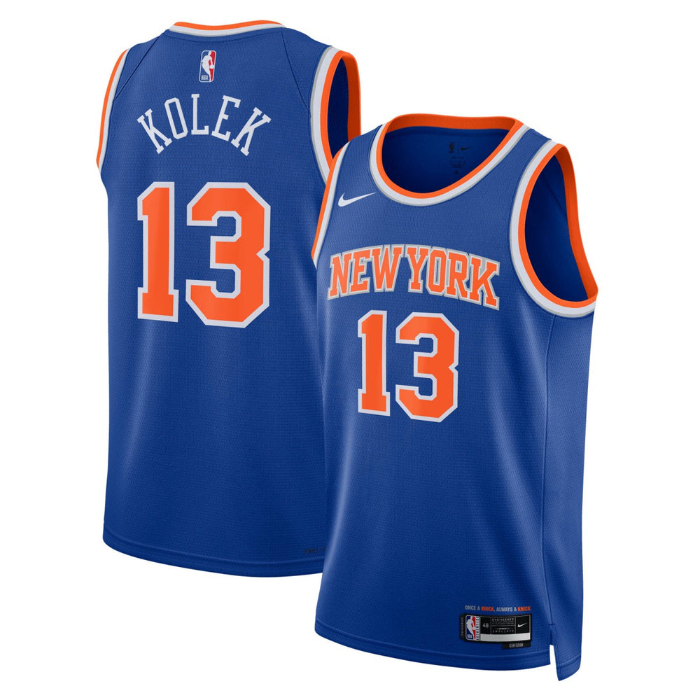 Tyler Kolek New York Knicks Unisex Swingman Jersey Icon Edition Blue - Nike