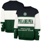 Philadelphia Phillies '47 Tee Up Maximalist Fleece Sweatshirt - Green Sweatshirts