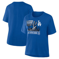 Los Angeles Dodgers Women's 2026 Spring Training Cactus League Hometown Special T-Shirt - Royal T-shirts