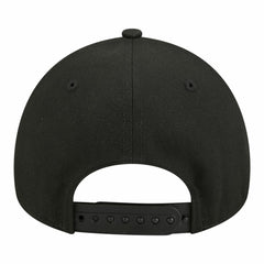 Miami Marlins New Era Youth 9FORTY A-Frame Adjustable Hat - Black Hats