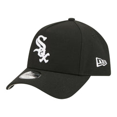 Chicago White Sox New Era Youth 9FORTY A-Frame Adjustable Hat - Black Hats