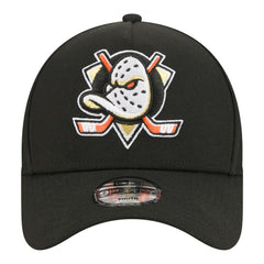 Anaheim Ducks New Era Youth 9FORTY A-Frame Adjustable Hat - Black | US 203773490