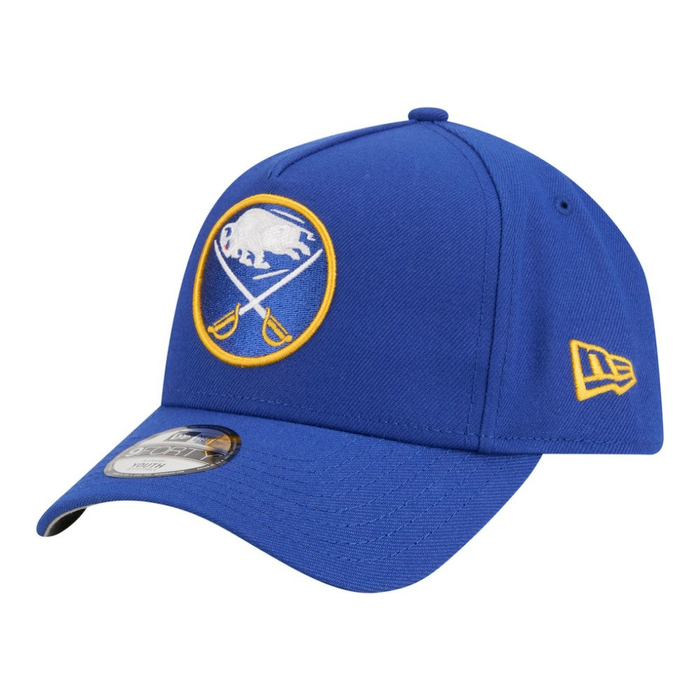 Buffalo Sabres New Era Youth 9FORTY A-Frame Adjustable Hat - Royal | US 203773493