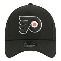Philadelphia Flyers New Era Youth 9FORTY A-Frame Adjustable Hat - Black | US 203773494