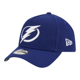 Tampa Bay Lightning New Era Youth 9FORTY A-Frame Adjustable Hat - Blue | US 203773500