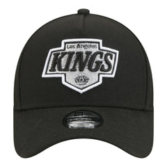 Los Angeles Kings New Era Youth 9FORTY A-Frame Adjustable Hat - Black | US 203773508