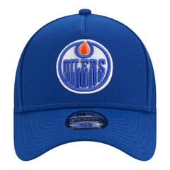 Edmonton Oilers New Era Youth 9FORTY A-Frame Adjustable Hat - Royal | US 203773512