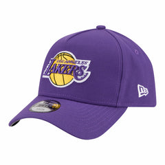 Los Angeles Lakers Youth 9FORTY A-Frame Adjustable Hat Purple - New Era