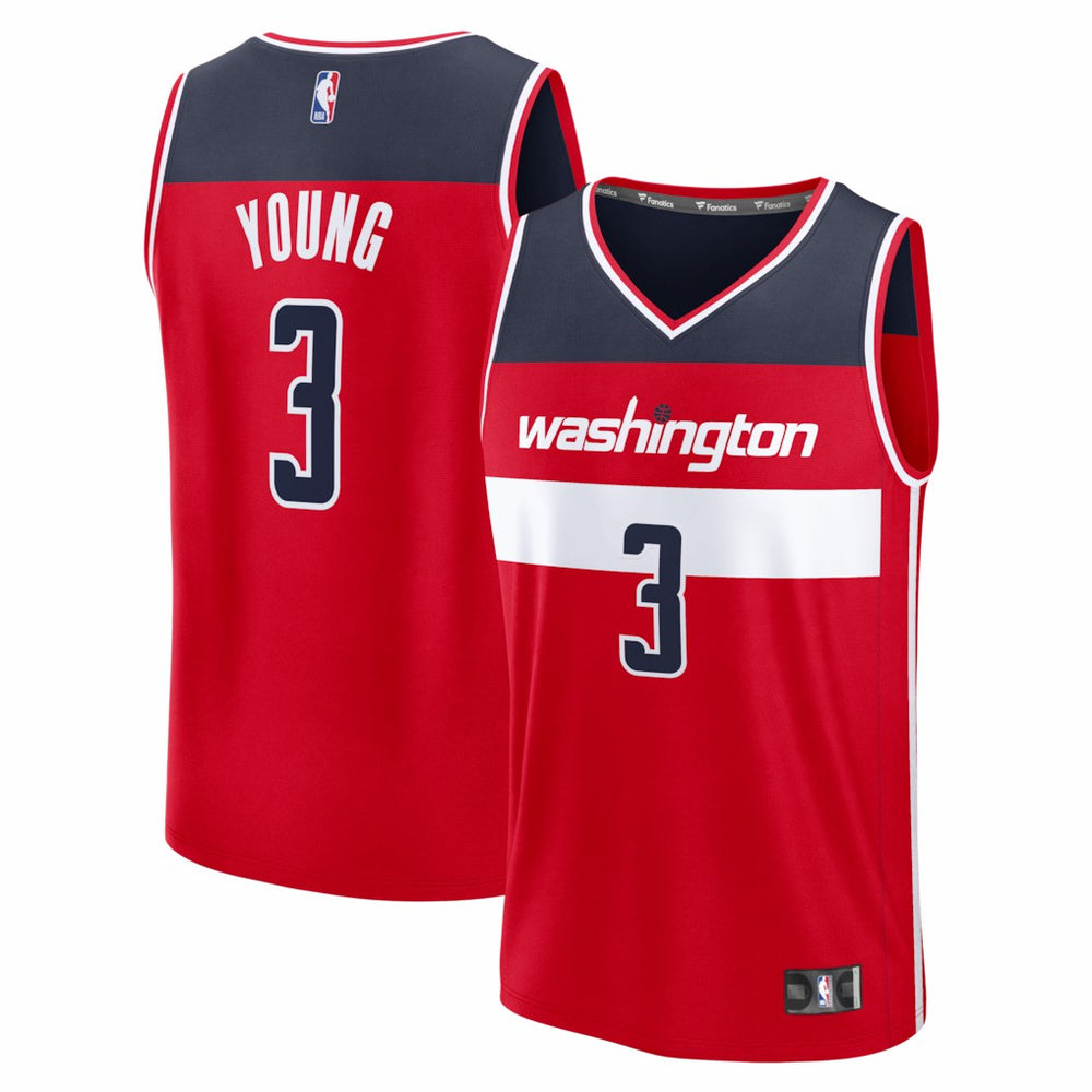 Trae Young Washington Wizards Fast Break Jersey Icon Edition Red - Fanatics