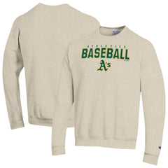 Athletics Champion Eco Powerblend Sweatshirt - Oatmeal Sweatshirts