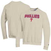 Philadelphia Phillies Champion Eco Powerblend Sweatshirt - Oatmeal Sweatshirts