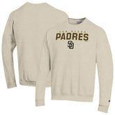 San Diego Padres Champion Eco Powerblend Sweatshirt - Oatmeal Sweatshirts