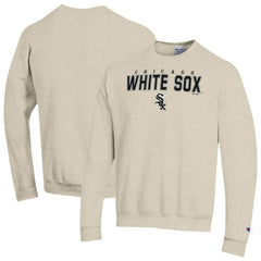 Chicago White Sox Champion Eco Powerblend Sweatshirt - Oatmeal Sweatshirts