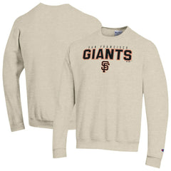 San Francisco Giants Champion Eco Powerblend Sweatshirt - Oatmeal Sweatshirts