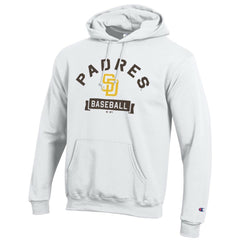 San Diego Padres Champion Eco Powerblend Hoodie - White Hoodies